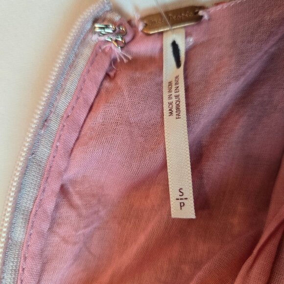 FREE PEOPLE X Revolve Tessa Dress - Tea Primrose Rouched Sz: S Floral - Picture 10 of 13